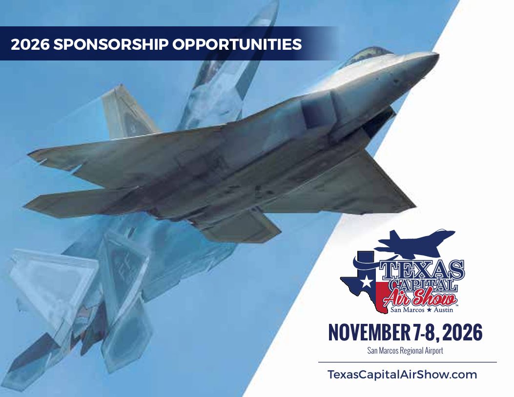 Texas Capital Air Show 2026 Sponsorship Brochure